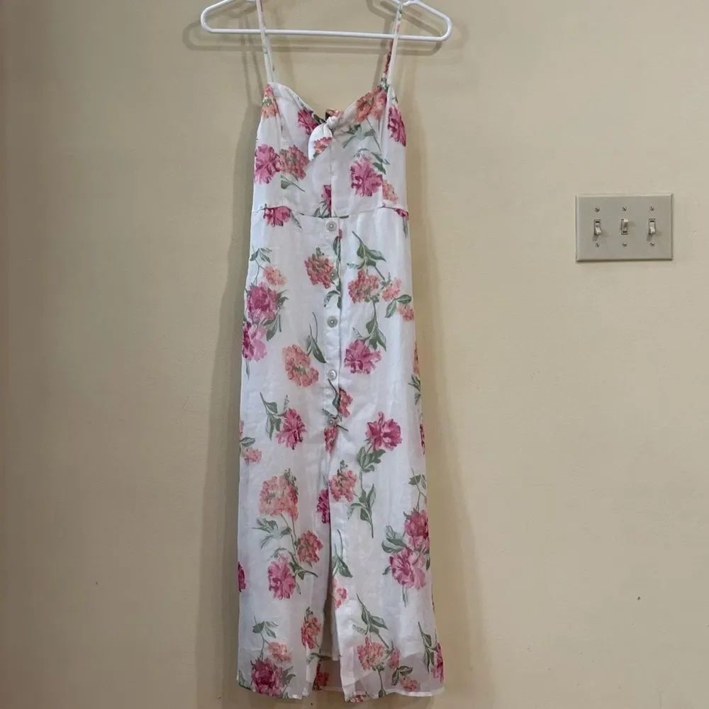 Abercrombie and Fitch Floral Button Down Maxi Dress